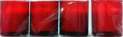 Red Candles T10 x 4