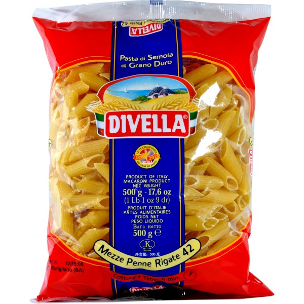 Divella Mezze Penne Rigate No 42