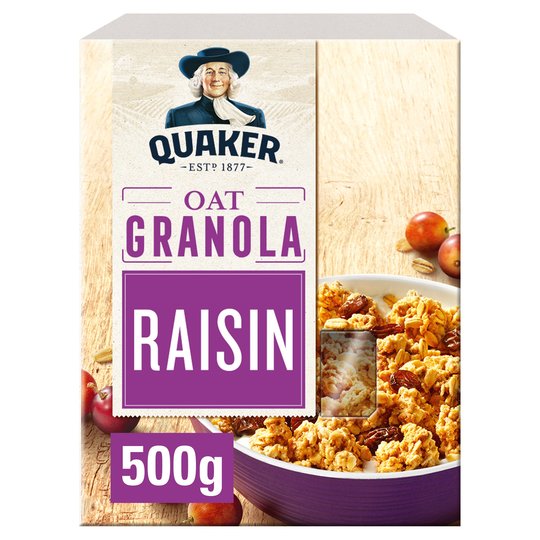 Quaker Granola Raisins 500gr