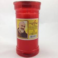 Red Candle T40 Padre Pio