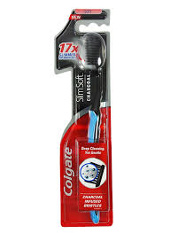 Colgate Toothbrush Slim Soft w/Charcoal