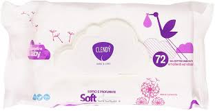 Clendy Soft Clean Wipes x 72