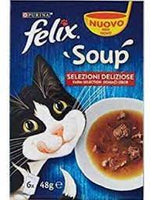 Felix Soup Manzo/Pollo/Agn. 48x6 Gr