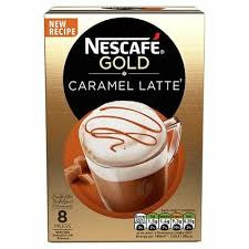 NESCAFE GOLD CARAMEL LATTE 8 MUGS