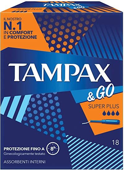 Tampax & go super plus x18