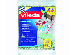 Vileda Microfibre Floor Cloth x 3