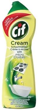 Cif Yellow Scouring Cream 750ml