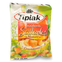 Tipiak Plain Croutons for Salads 50gr
