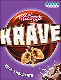 Kellogg's Krave Milk Chocolate 375gr