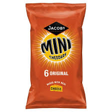Jacobs Mini Cheddars 6pk Original 150gr