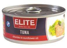 Elite tuna in oil 160gr