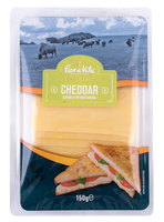 Fior di vita veg chedder cheese slices 150g