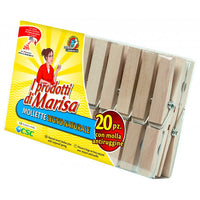 I PRODOTTI DI MARISA MOLLETTE LEGNO 20 PCS