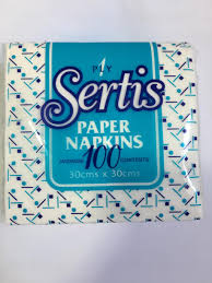 Sertis paper Napkins 100pcs