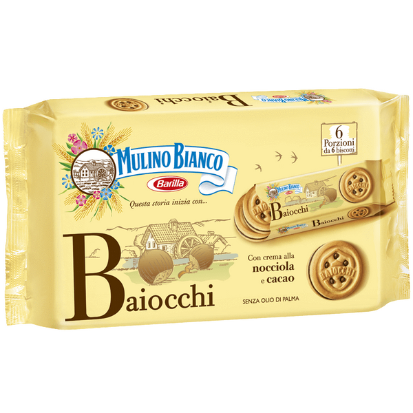 Mulino Bianco Baiocchi snack 336g