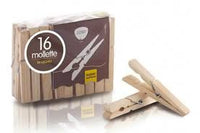 Clendy wooden clothespins x16