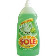 Sole Dish Washing Liquid Limone Verdi 1.1Ltr