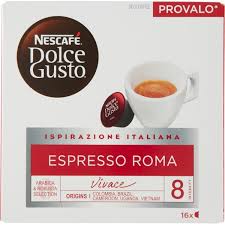 Nescafe Dolce Gusto Espresso Roma 16Tubs