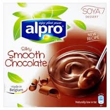 Alpro Smooth Chocolate soya Dessert 4 x 125gr