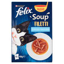 FELIX SOUP CON PESCE 6X48GR