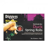 Diggers Mini Duck Spring Roll  15gr x 25