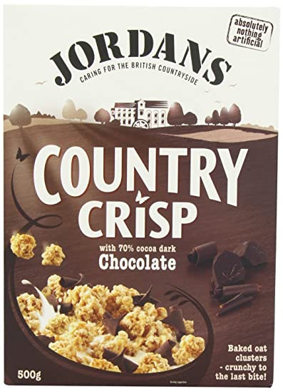 Jordan's Country Crisp dark Chocolate 50c off