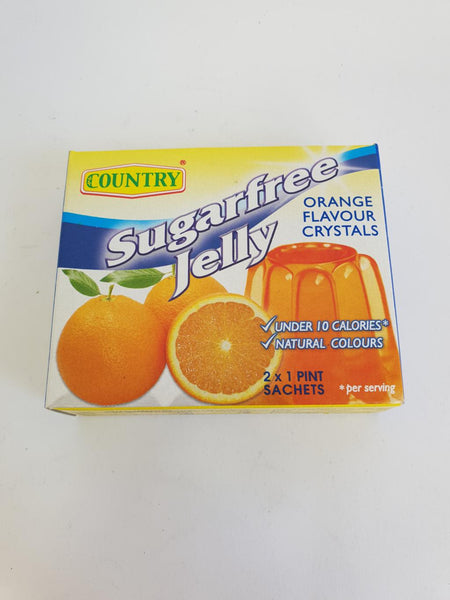 Country Sugarfree Orange Jelly 2 x 15gr