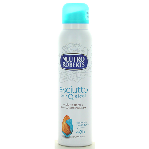 Meutro Roberts asciuutto 0 alcol deo spray 150ml