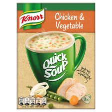 Knorr Quick soup chicken & vegetable x3