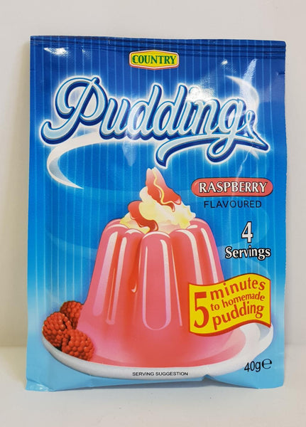 Country Raspberry Pudding 40gr