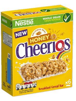 Nestle Cheerios Honey Cereal bars