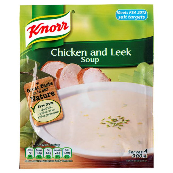 Knorr super chicken leek soup 60g