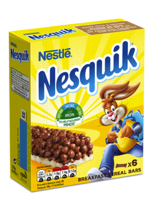 Nestle Nesquick 6 Cereal Bars
