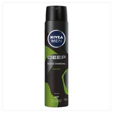 Nivea Men Deo Deep Black Char- Coal Amazonia