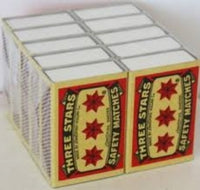 THREE STAR SAFETY MATCHES X10