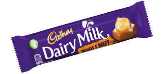 Cadbury Dairy Milk Wholenut 45gr Buy 3 for €3.15