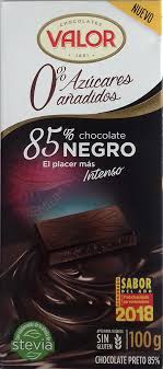 Valor 85% Chocolate Negro 100gr