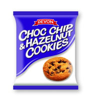 DEVON CHOC CHIP& HAZELNUT COOKIES 200G