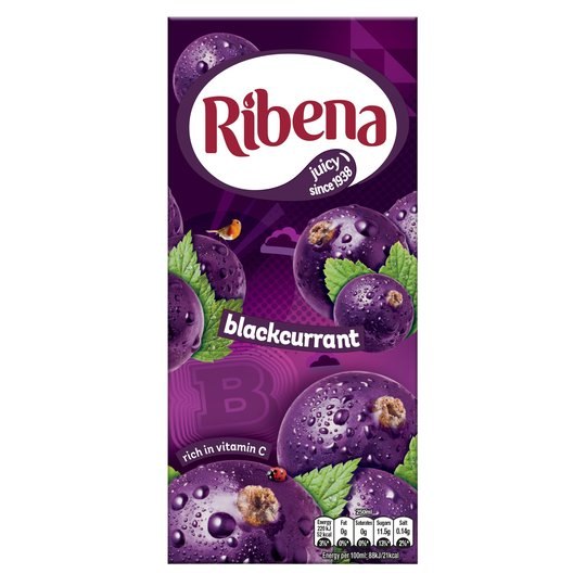 Ribena blackcurrant 250ml