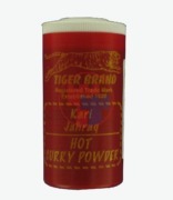 Tiger brand hot curry powder (kari jahraq)