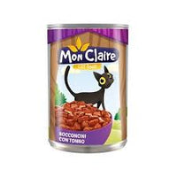 Mon Claire cat food bocconi con tonno 405g