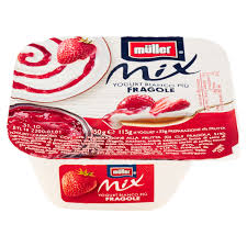 Miller Mix Yougurt Bianco piu Fragole 150g