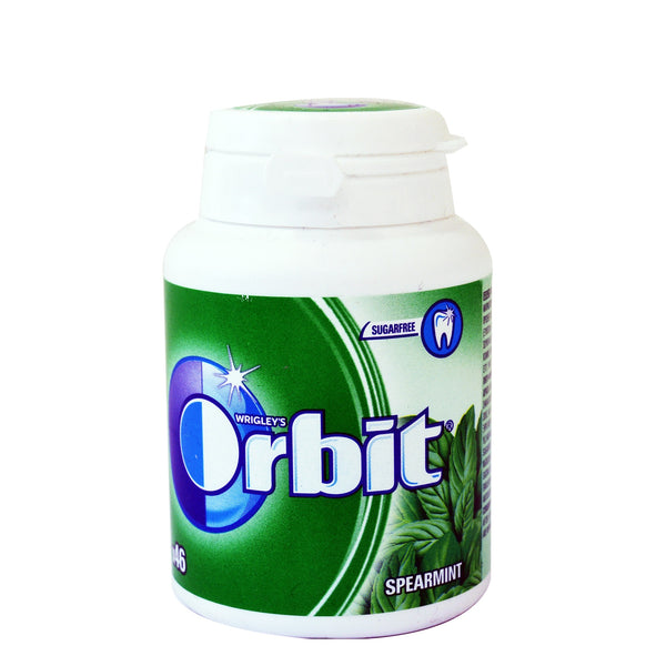 Orbit Spearmint bottle