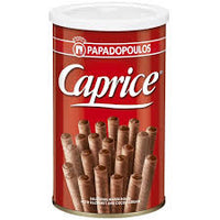 PAPADOPOULOS CAPRICE VENNESE WAFER WITH HAZELNUT AND COCOA CREAM 115G