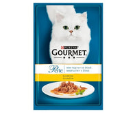 Gourmet Catfood w/chicken Pouch 85gr