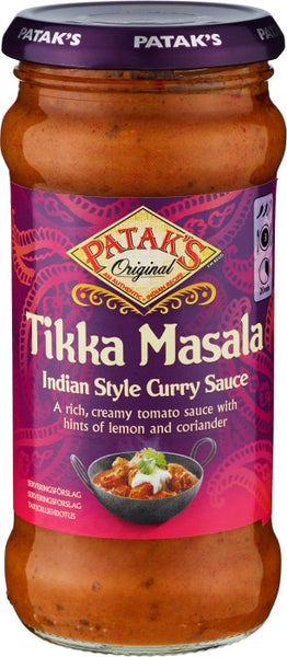 Patak's Tikka Masala Indian Curry Sauce 350g