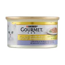 Purina Gurment Gold cat food con vitello in sauce con verdura