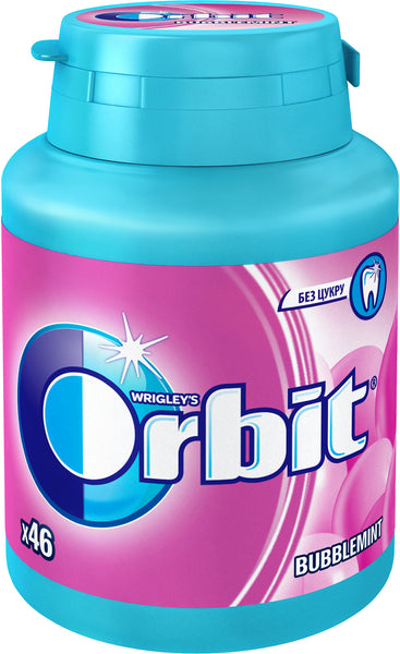 Orbit Bubblemint bottle