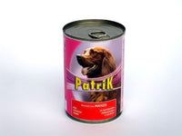 Patrik dog food beef 405g Buy 4 For Only 2.40c