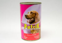 Patrik dog food beef 1250g